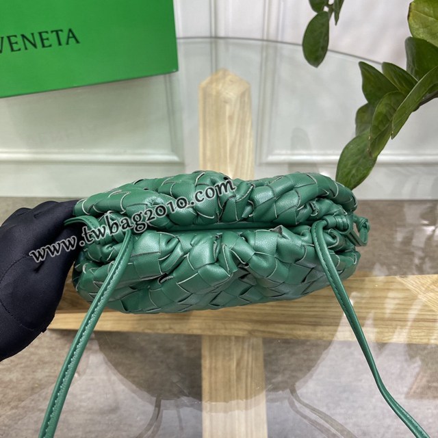 Bottega veneta高端女包 98061 寶緹嘉升級版小號編織雲朵包 BV經典款純手工編織羔羊皮女包  gxz1162